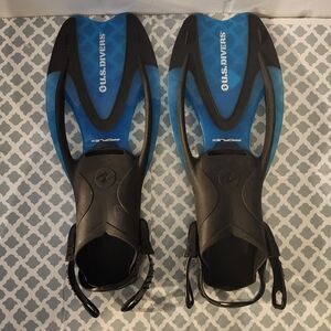 U.S. Divers Blue and Black Proflex Fins 35-39
